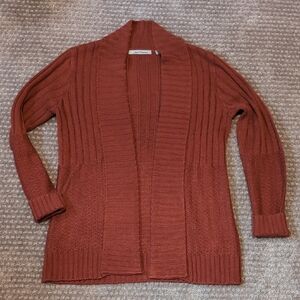 Jason Maxwell Open Front Fall Cardigan Size S